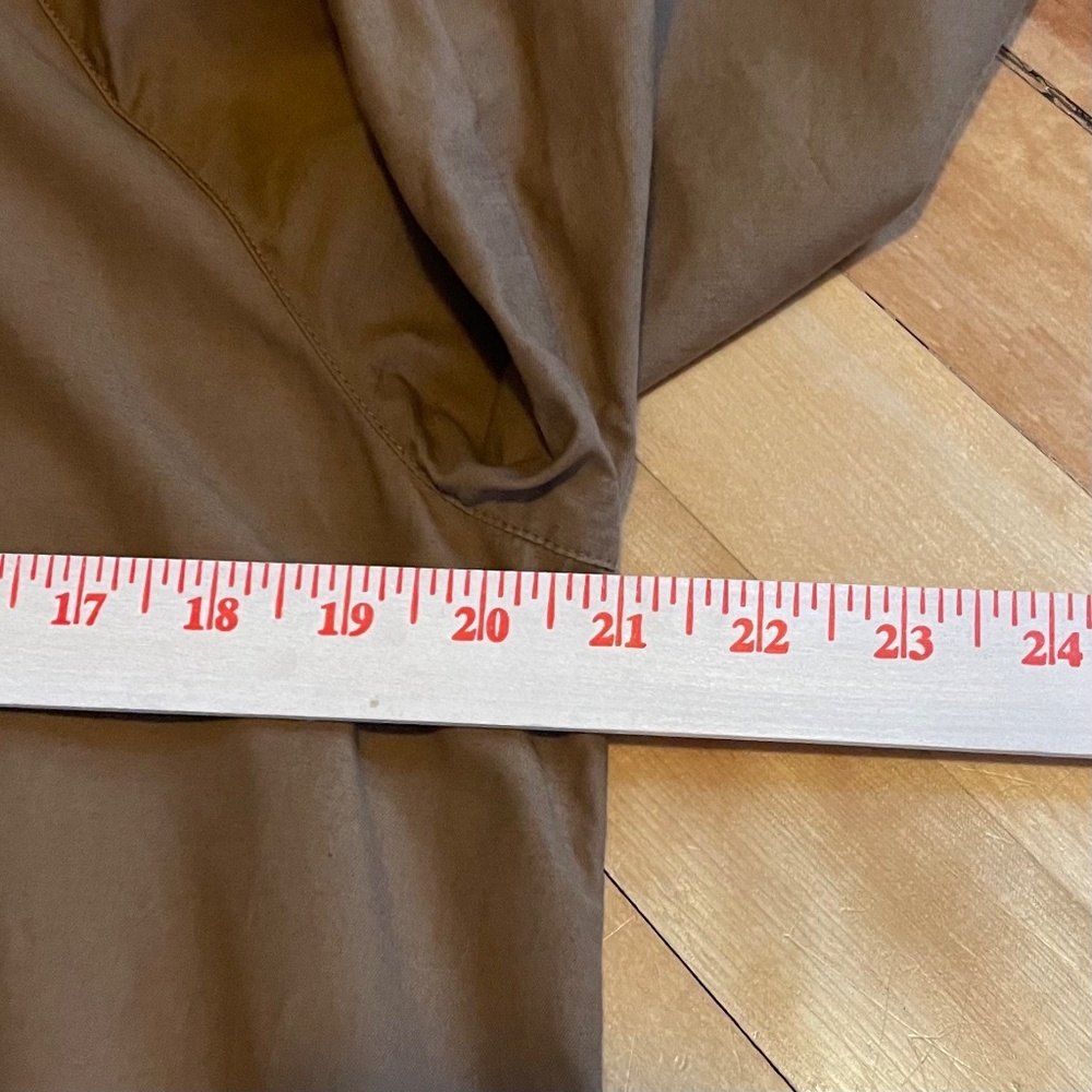 GARNET HILL Longline Modern Trench Coat Jacket 2 Way Zip Water Resistant Hood - Picture 15 of 16